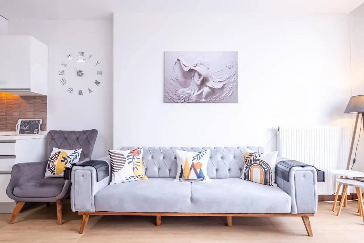 Apartmán Charming Flat With City View In Atasehir Istanbulská provincie Turecko